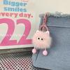 Mini Plush Elf Ears Keyring Bag Clip Decor Cute Cartoon Character Bookbag Keychain for Women Girls Couples Gift