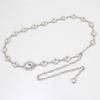 Waist Chain Women'S Decorative Dress Temperament Rhinestone Inlaid Metal Belt Hook Adjustment Waist Trouser Chain