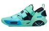 All City 9 V2 Basketball Shoes Men's Low Top Fluorescent Emerald Green ABAR049-3