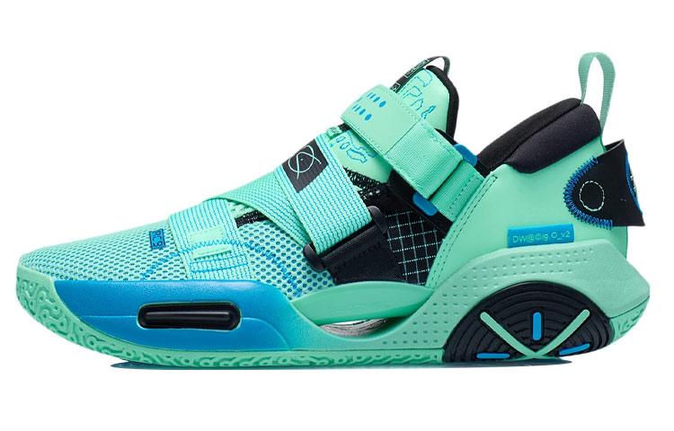 Li Ning All City 9 V2 Basketball Shoes Men s Low Top Fluorescent Emerald Green ABAR049-3 43
