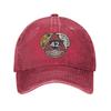The Answer To Life The Universe And Everything Douglas Adams Unisex Baseball Caps Distressed Washed Caps Hat Retro Headwear