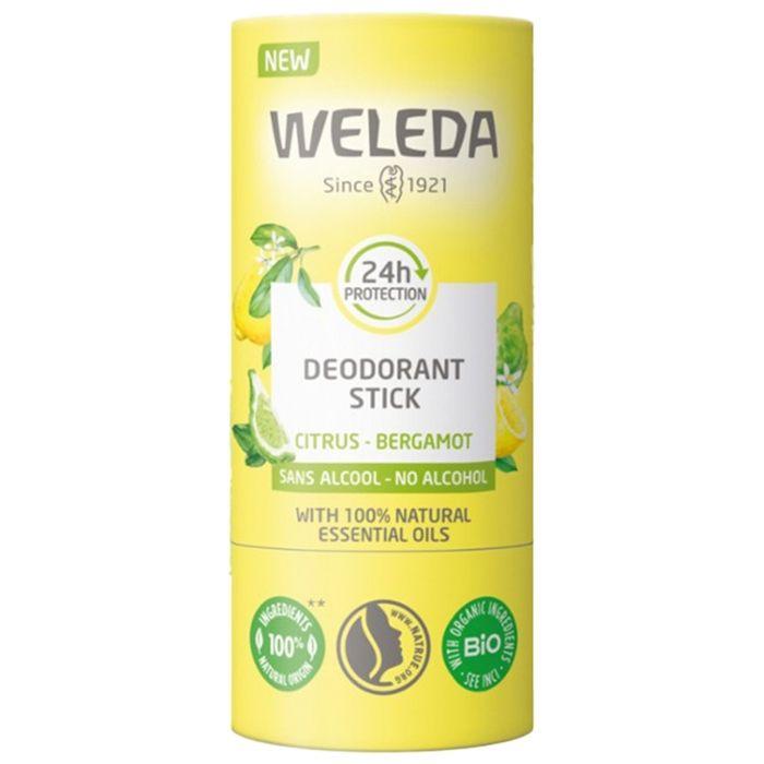 Weleda Déodorant Citrus Bergamot Stick 50 g