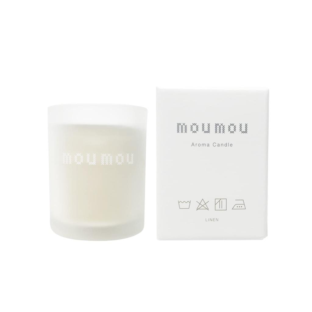 Moumou Aroma Linen Gift Candle, Scent, 100g,