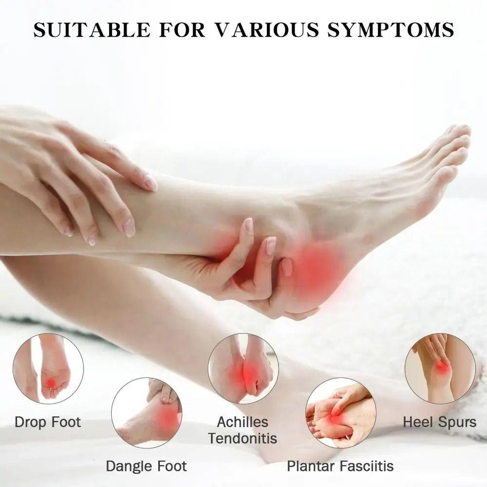 Compression Dorsal Drop Foot Orthopedic Brace Adjustable Foot Drop Orthosis  Unisex