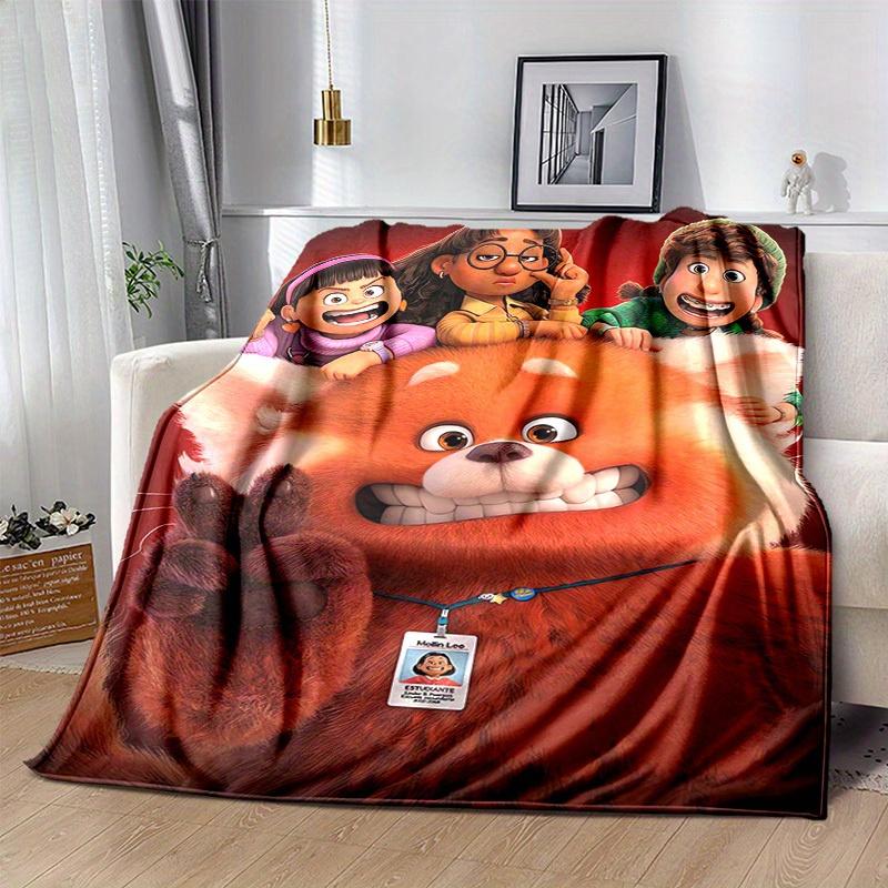 1 Stück, „Dekorative Roter Panda Decke für Zuhause, Perfekt für Sofa, Schlafzimmer, Wohnzimmer, Reisen, Camping, Auto, Strand, Büro-Nickerchen, Geschenkidee“C081