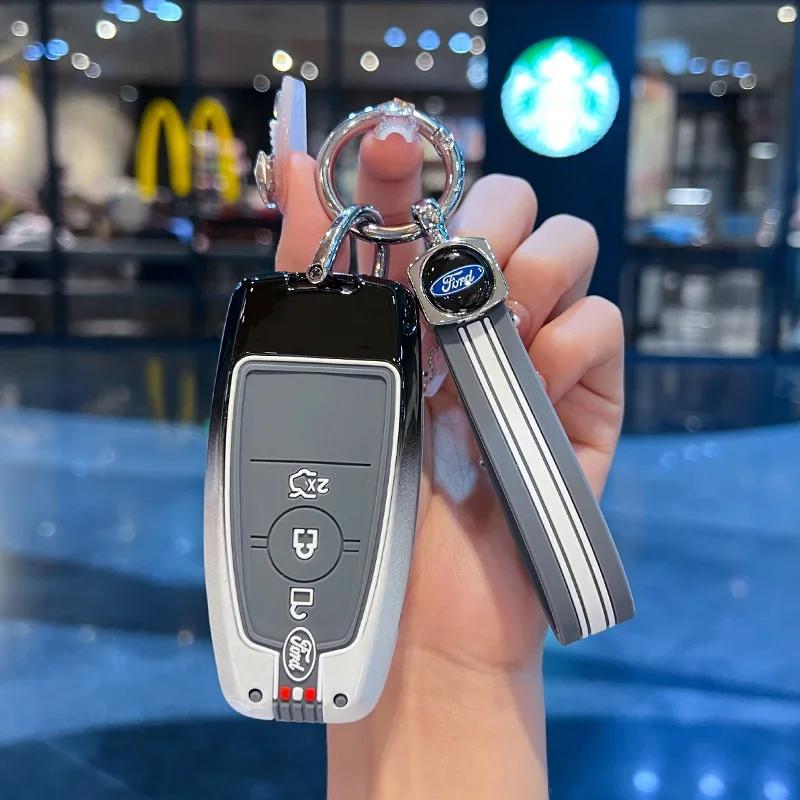 Nová 2026 Samolepka na auto Nová 2025 Horké Pouzdro na klíčenku k autu Plné krytí Klíčenka Příslušenství pro auto Pro Ford Fusion Mustang Explorer F150 F250