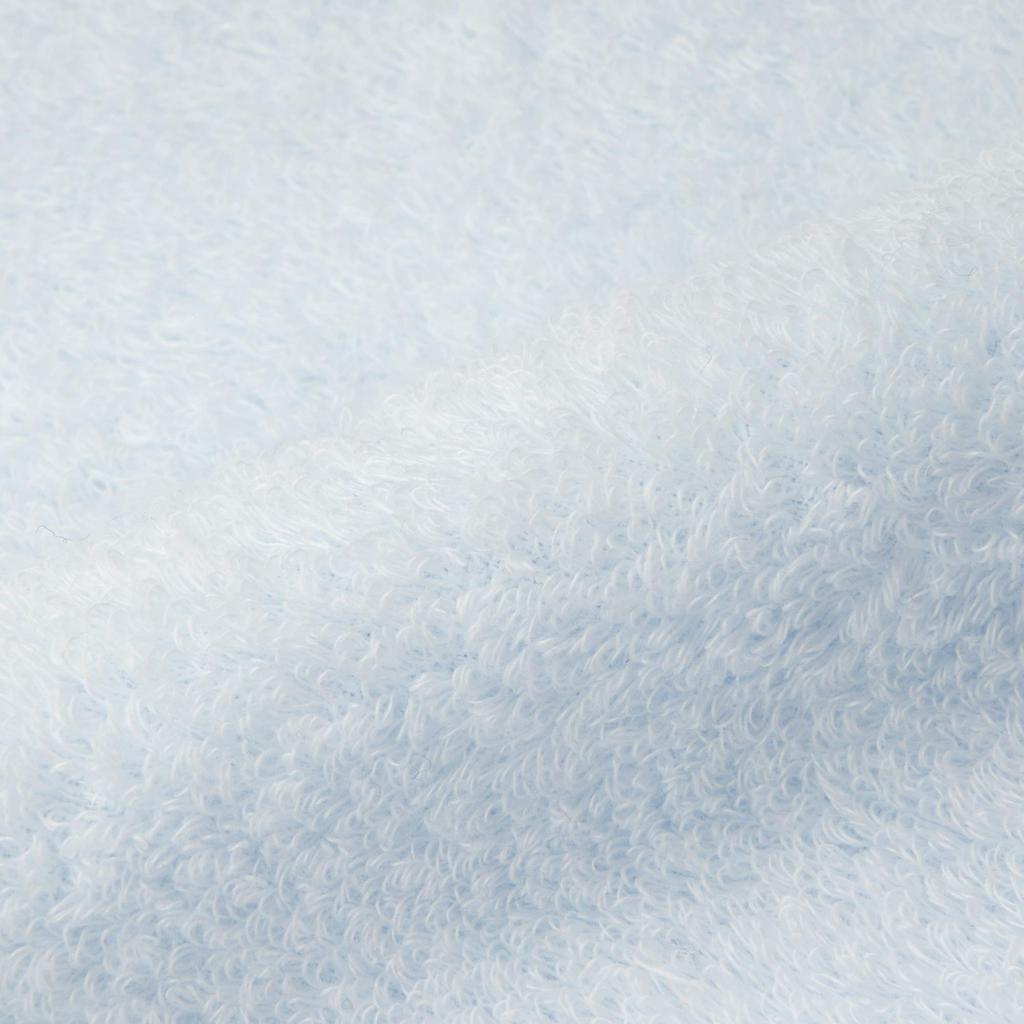 Nishikawa Imabari Hand Towel and Plenty of Solid Perfect for Everyday Use and Made in Japan with Amawata TT31600613B (Wash Towel) 100% Cotton, Fluffy,