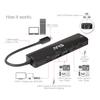 Club 3D USB Gen1 Type C Hub To HDMI 8K30Hz 4K120Hz 2x USB A RJ45 USB C 5Gbps USB C 100W 6-in-1 / / / / PD3.0 (CSV-1596)