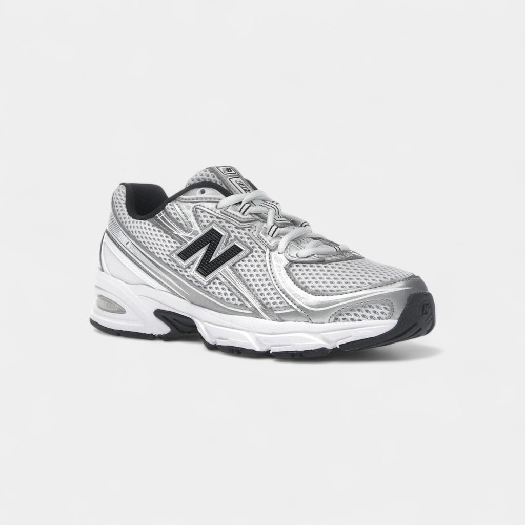 New Balance 740 White Silver Metallic Navy