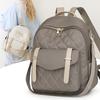 New Nylon Simple Backpack Women's Versatile Casual Large-capacity Student Schoolbag for Commuting To Work Multi-purpose Shoulder Bag