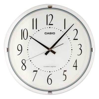 Radio-Controlled Wall Clock Analog Clock Step Second Hand White