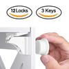Magnetic Child Lock Children Protection Baby Safety Lock Drawer Latch Cabinet Door Lock Limiter Children Security Locks