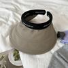 Summer Uv Sun Hat For Women With Large Brim Breathable Polyester Sun Protection Cap