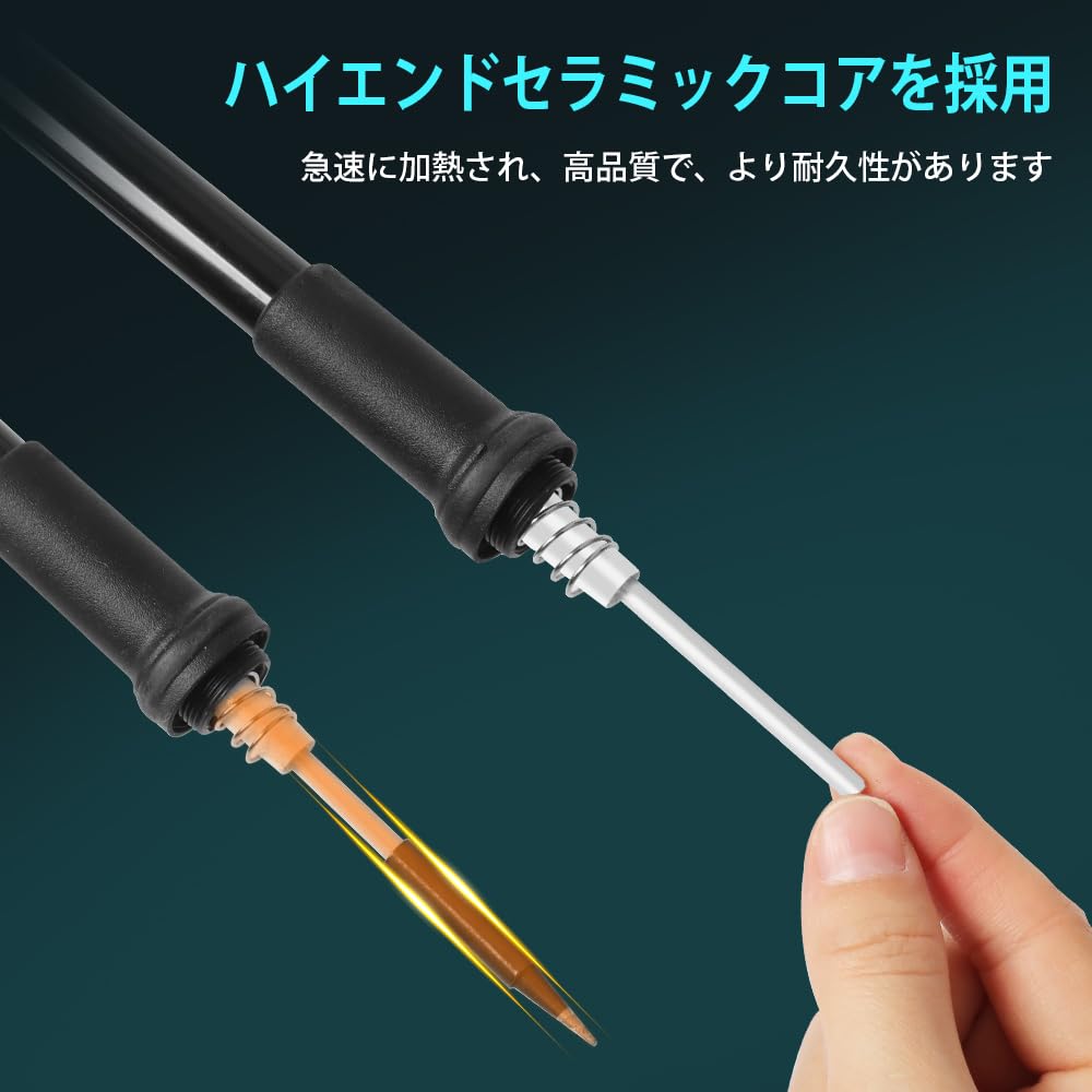 Waitley Makita Compatible Soldering Iron with Compatible with Makita Rechargeable Soldering Iron Soldering Iron with Conversion Temperature Adjustable