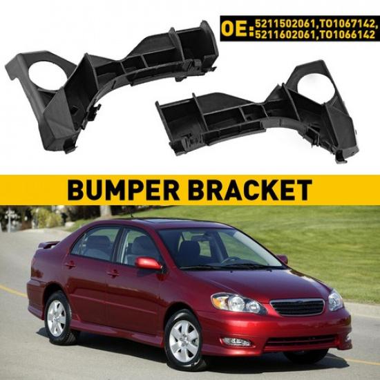 Кронштейн бампера для Toyota Corolla 2003-2008 Комплект из 2 шт. Передний левый и правый