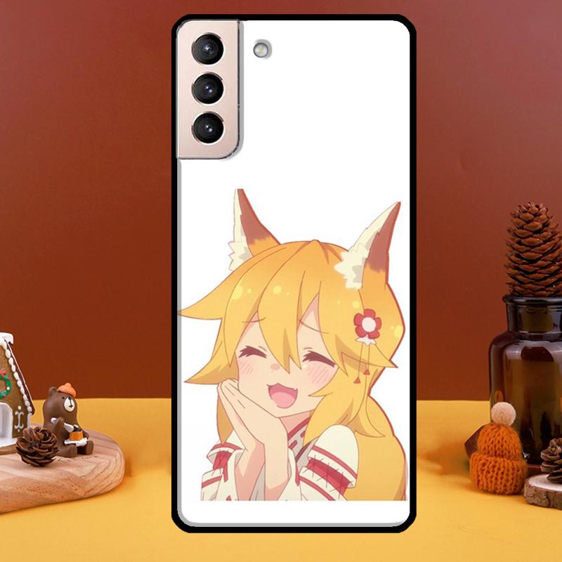 

Чехол для телефона с изображением полезной лисы Сенко Сан для Samsung Galaxy S20 FE S21 S22 Note 20 Ultra Note 10 S8 S9 S10 Plus Galaxy S8