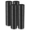 4-Pack Adjustable EPDM Rubber Bed Frame Toe Protectors Black Slip-On Furniture Leg Covers with Thick Cushioning for Indoor Home Use