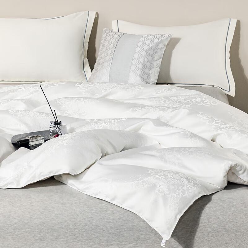 MUXINZI Jacquard Silk Comforter