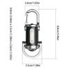 5-1PCS Rechargeable Keychain Flashlights Torch Emergency Keychain Light Hanging Portable Flashlight Waterproof Camping Lamp