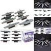 Engaging 4d Assembled Battleship Warship Model Craft For Young Military Enthusiasts