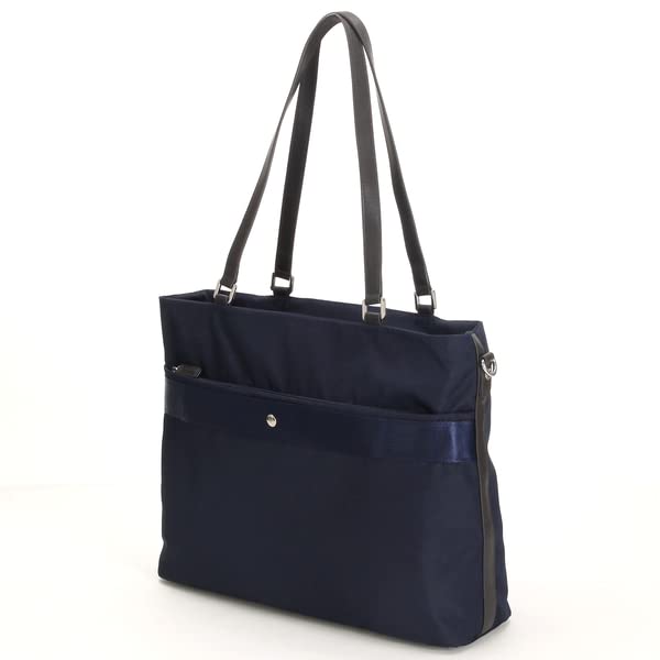 Tote Bag Cordura X Recycled Leather Square Tote Black [Rabaga Jerry] Women's (10)