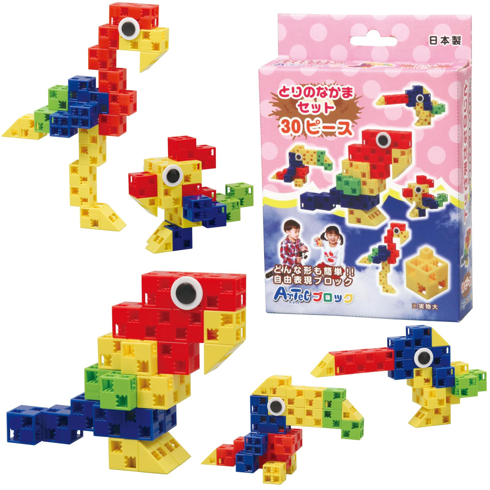 

Artec ArTec Block WORLD Series Bird Friends Set 30 Pieces