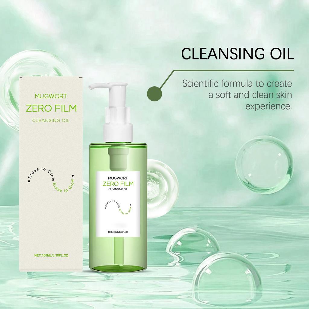 Renseolje Dyprensende Ikke-fettete Ansiktsrenseolje Smeltende Svarte Prikker Daglig Sminkefjerning 100ML