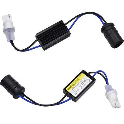 YUNPICAR T10 W5W Warning Light Warning Light with Built-in Warning Canceller, Wedge Socket, , 2 Pack (t10 Bulb-Off Warning Light)