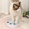 Cat Toy 8 Holes Design Replaceable Feather Intelligent Bite Resistant Automatic On/Off Relieve Boredom ABS Indoor Electric Smart Pet Cat Teaser