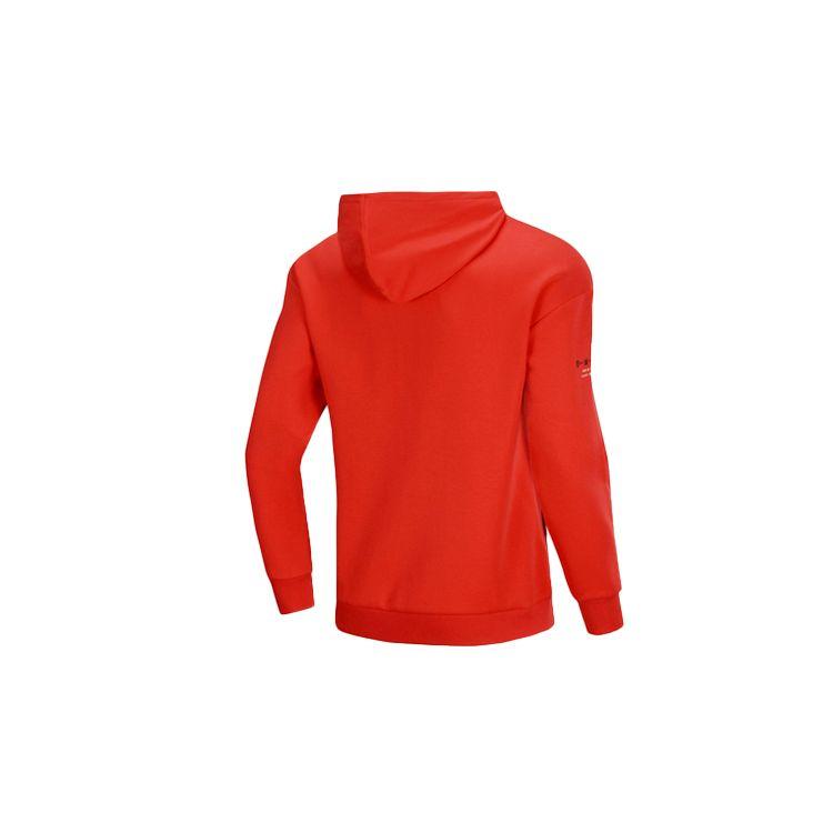 Li-Ning X Disney Joint Fashion Hoodie Unisex Tops Cherry-Red AWDQ143-2