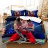 3D-Druck Sänger Conan Gray Bettwäsche-Set Bedrucktes Bett-Set Bettbezug Laken Kissenbezug Bett Weiche Deckenbezug Voll Queen King Size