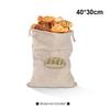Linen Bread Bag Reusable Bags For Bread Drawstring Bags Homemade Artisan Bread Storage Bag Baguette Bag Food Storage Containers