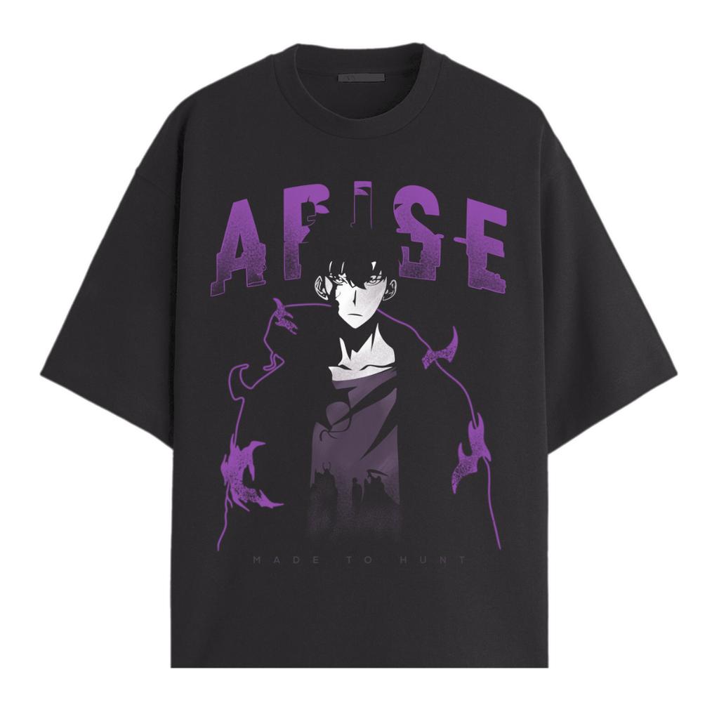 Summer Men T-shirts Best Selling Breathable Cotton Solo Leveling Anime Oversized Y2k Short Sleeve Vintage Male T-shirt Fans Gift