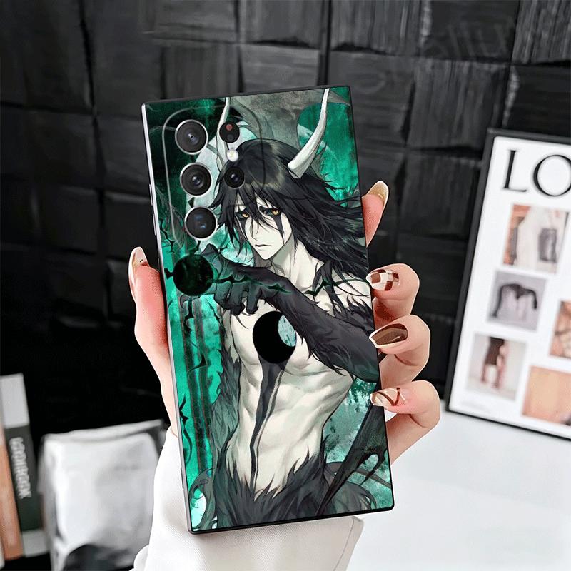 Bleach Ulquiorra Cifer 4 Soft Phone Case for Samsung Galaxy S26 S25 Edge S24 Ultra S23 Plus S22 S21 FE S20 Black Cover Back Shel