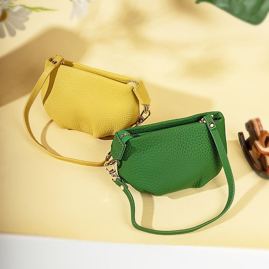 Niche Cloud Change Bag Women'S Leather Small Dumpling Bag Mini Shoulder Bag Fashion Chain Crossbody Bag