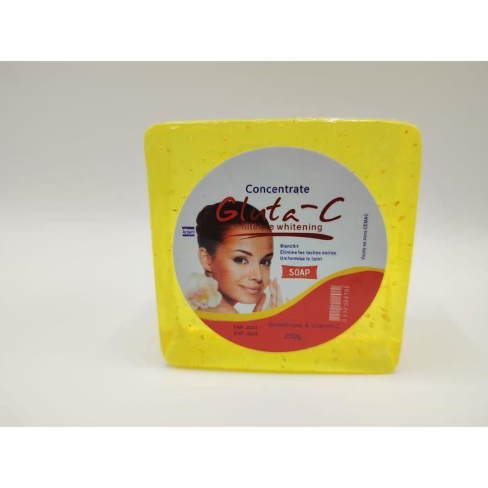 Savon - Gluta C - Visage et Corps - Glutathion - Vitamine C - Teint Parfait