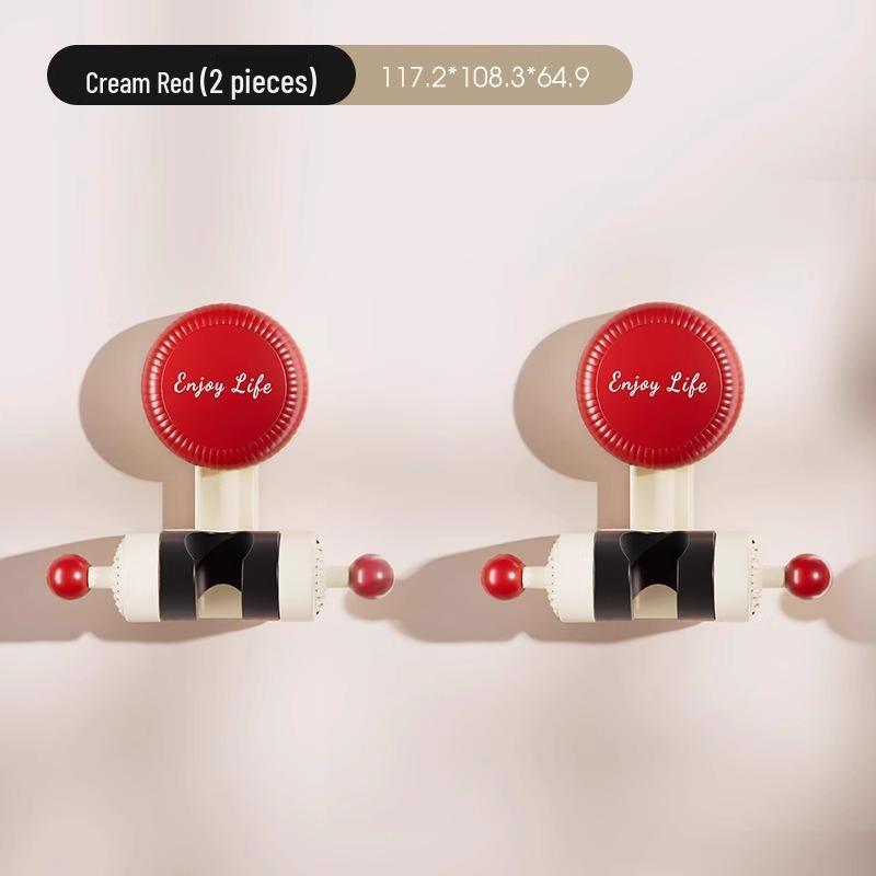 Adjustable Multi-Functional Rotating Shower Head with Suction Cup Base