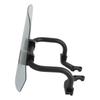 VIPIH Windshield Motorcycle Hunter Cub Screen Applicable for Honda Hunter Cub CT125 Rigid Feel Upside Down Reversible Motorcycle Screen Mount Bar