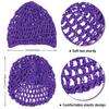 Handmade Crochet Sleep Cap: Solid Color Women's Wig and Hair Protection Net
