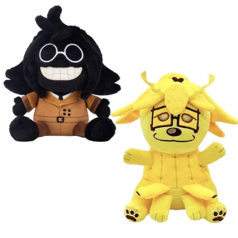 Adorable Regretevator Split Bive Plush Snailman Stuffed Animal Toy With Short Plush