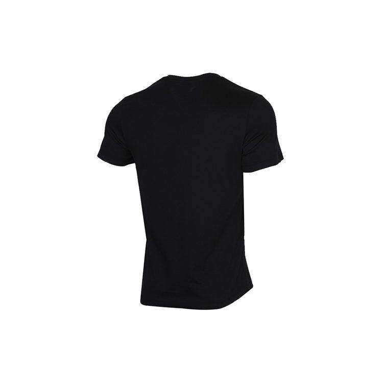 Adidas T Shirts Men's Black Crew Neck Moderate Straight Fit FM4779