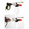 Double Lances Pressure Washer Wand for Foam Cannons Car Cleaner Accessories Stainless Steel Double Tip Attachment