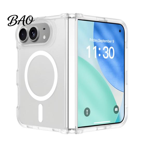 Protective Accessory for 2026 Phones Magnetic Matte Phone Case iPhone New, Full Hinge Anti Oxidation Material Cover Protection, Not Yellowing