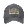 Custom Cotton Best Of  Cassette Baseball Cap Unisex Women Breathable Vintage th Birthday Gift Mixtape Dad Hat