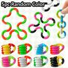 Spinner Twist Fidget Toys Fun Educate For Adult Kid Teen Twisty Chain Rope Pressure Sensory Stress Easing Toy Finger Play