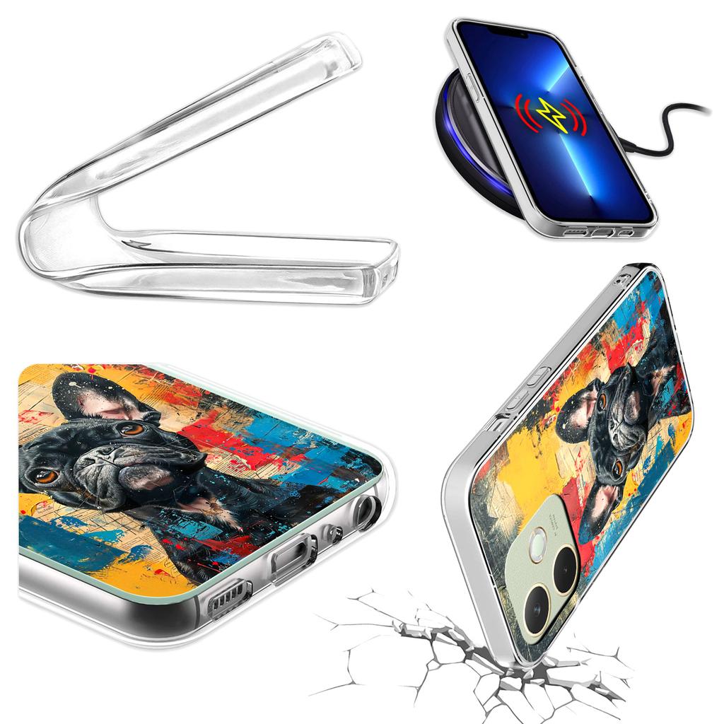 Etui Do Oppo A5 Pro Obudowa Foto Case Plecki Grafika Piesek + Szkło 9H