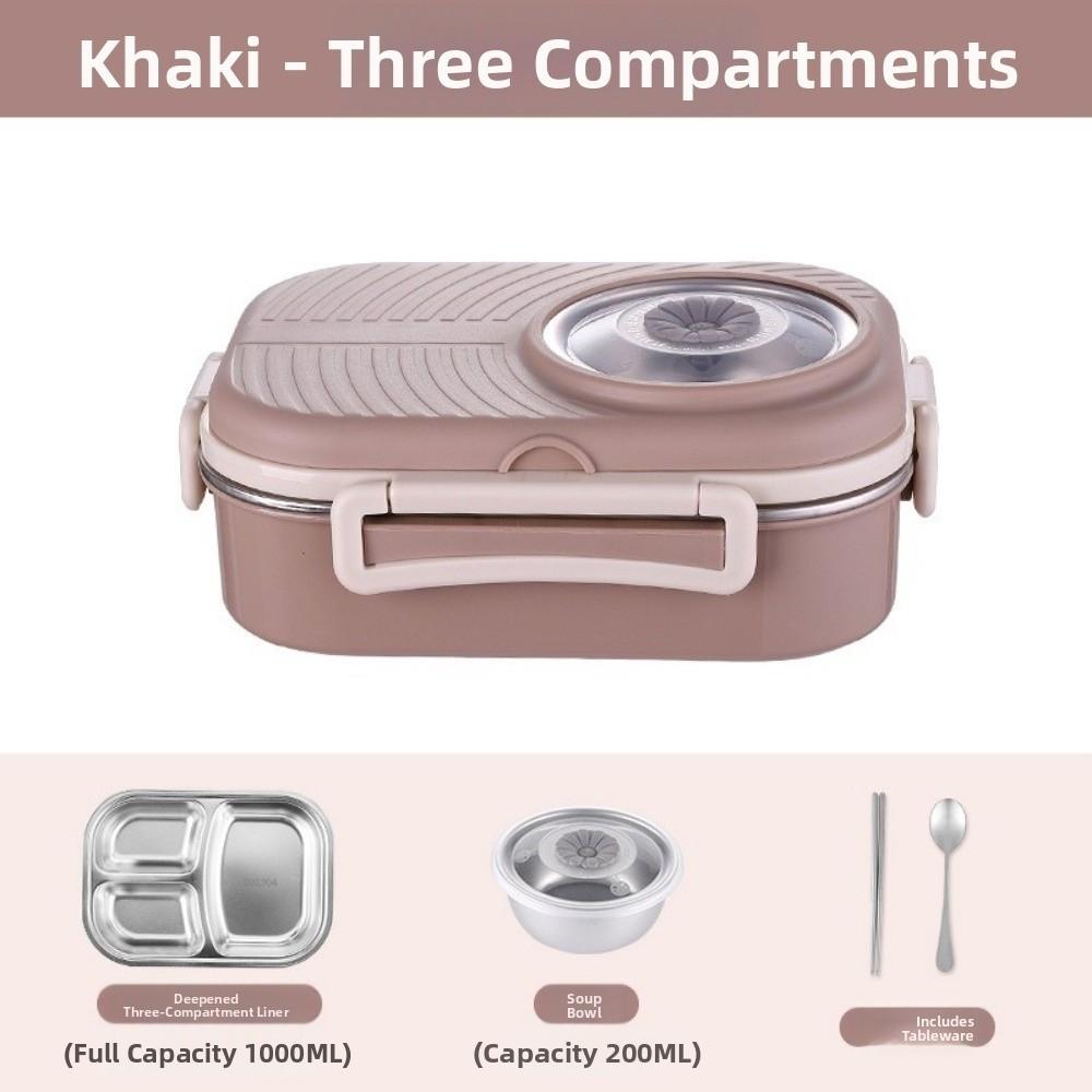Sealed Thermal Lunch Box Leak-proof Food Container Multipurpose Fresh-keeping Box  Camping