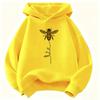 Latest Autumn-winter Design - Bee Pattern Children's Hooded Sweatshirt, Boys' and Girls' Warmth-Keeping Sweatshirt