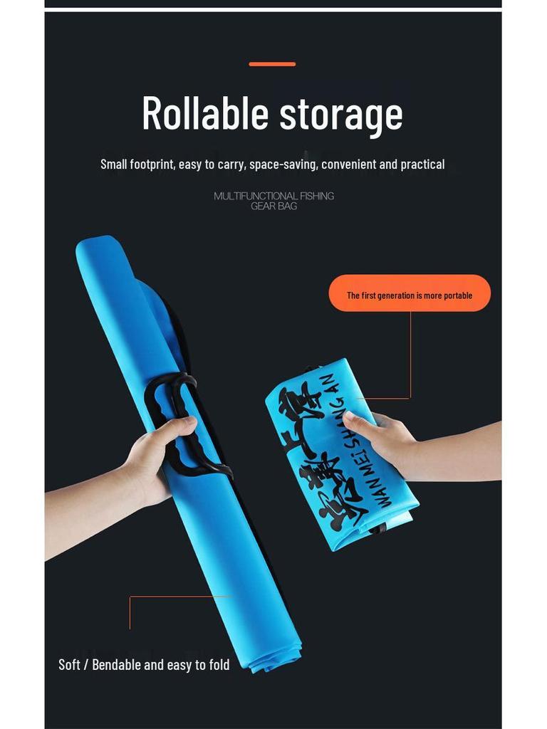 Foldable Waterproof Fishing Gear Storage Bag