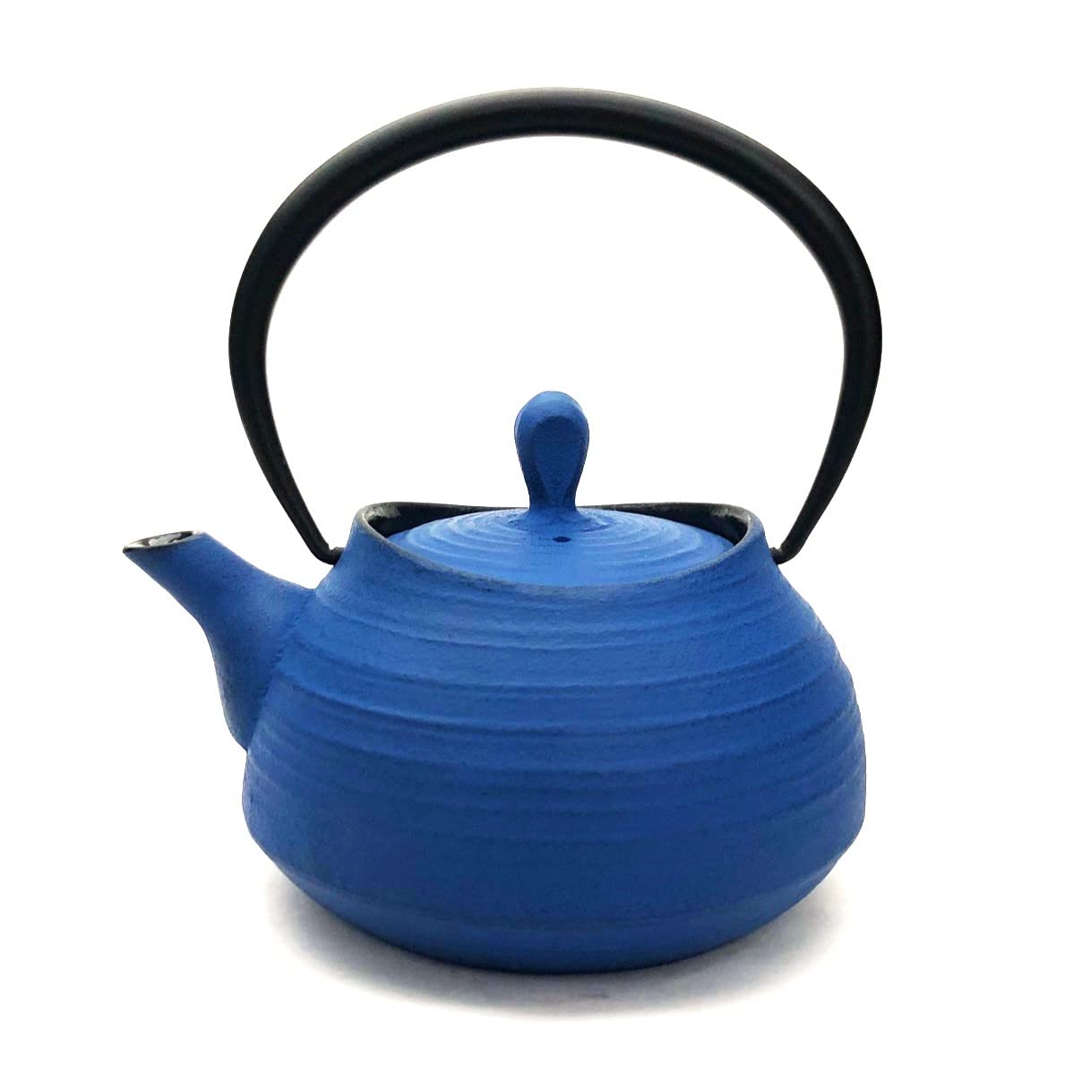 

Ichii-do Nambu Tekki Cast Iron Teapot Hakeme 0.4L – Traditional Japanese Japan Blue Tetsubin Tea Pot